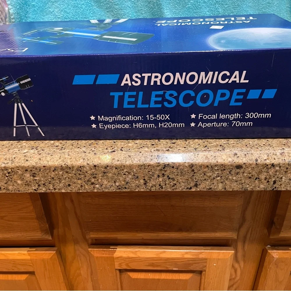 Esako 15-50x Astronomical Telescope for Beginners 300x70mm